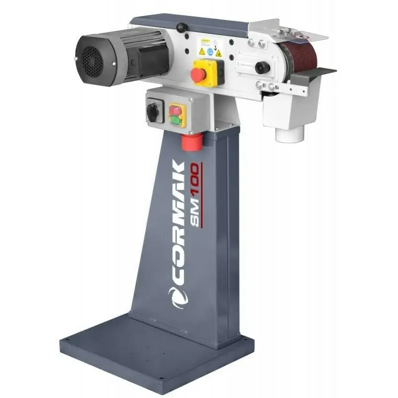 Ponceuse a bande métal 100x1220mm – Cormak SM100 Satisfait Ou Remboursé